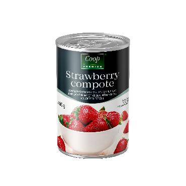 COOP Kompót jahodový 400g Prémium