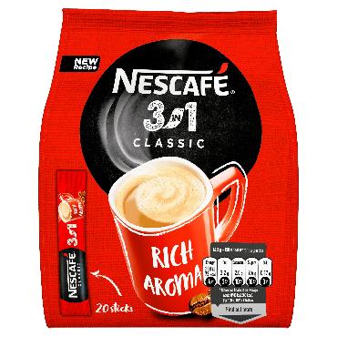 Káva Nescafé 3v1 classic 20x16,5g